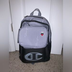 💘SOLD💘 New Champion Backpack w/ Velcro Lunch Bag